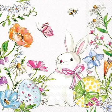 Easter Bunny cocktail napkins