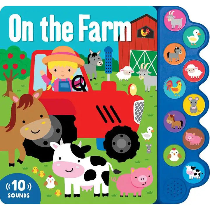 On the Farm: Sound Book By