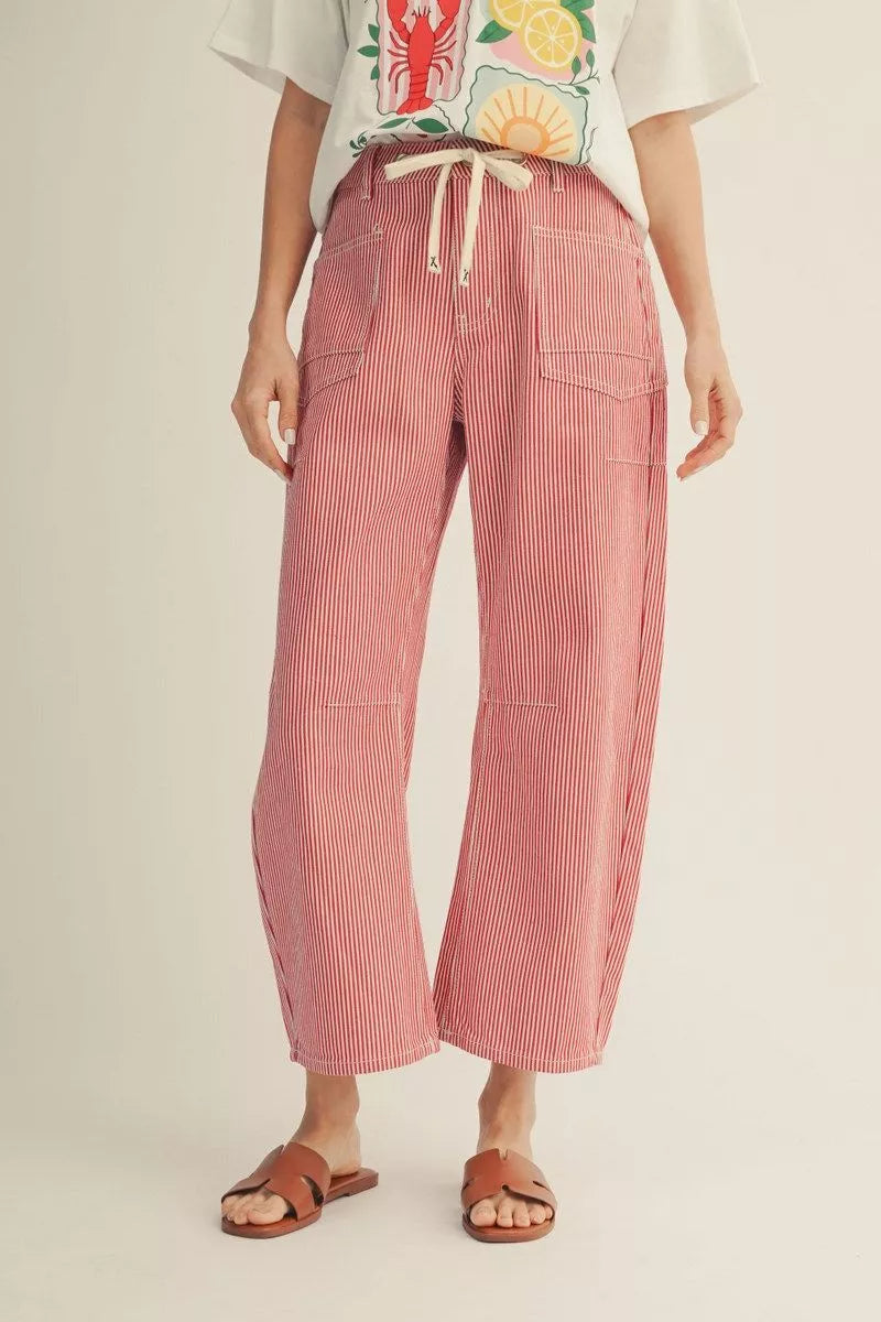 Drawstring Barrel Pants – My Favorite Things