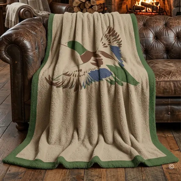 Mallard Marshland Blanket