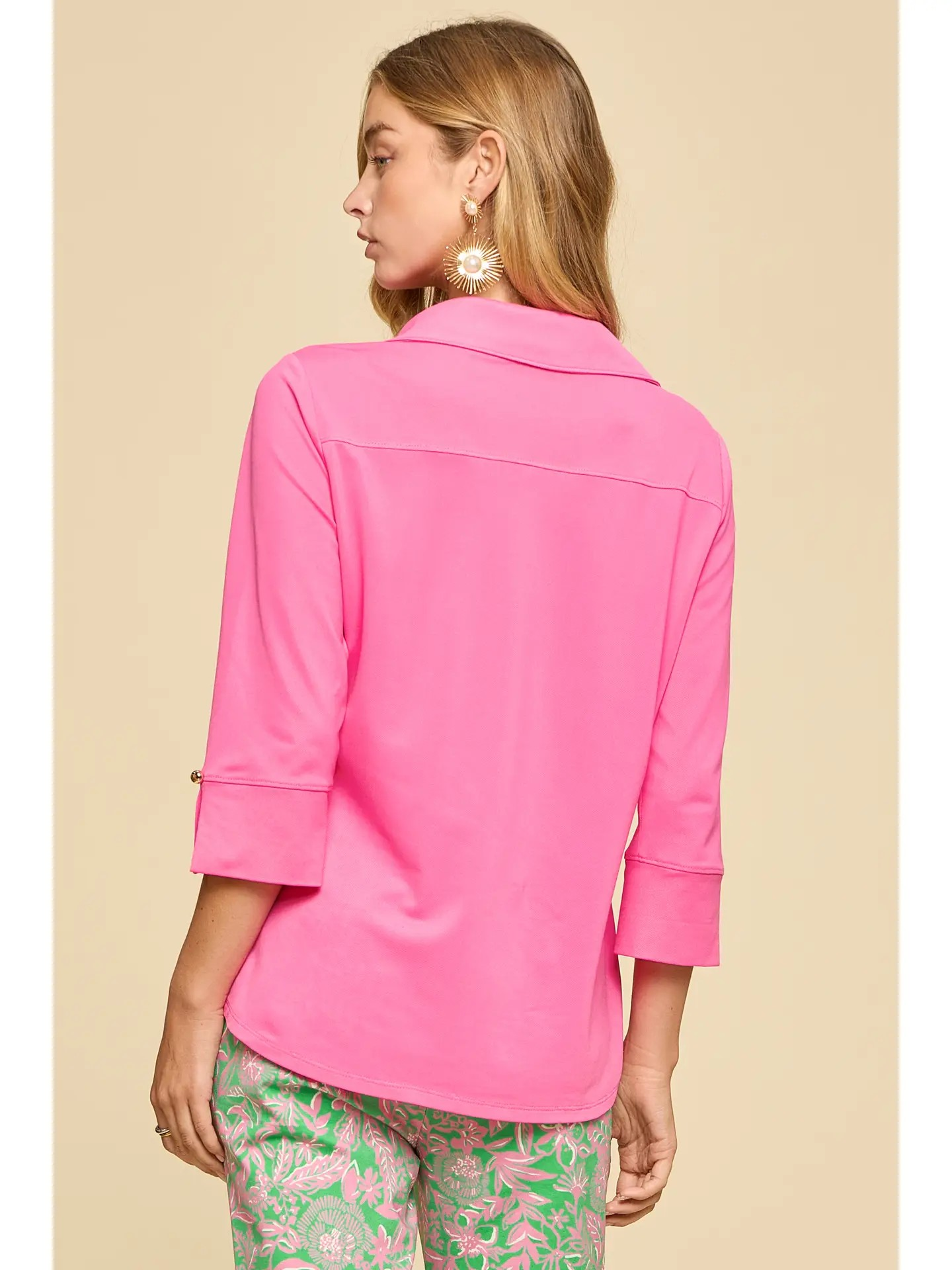 Georgian Pink Top
