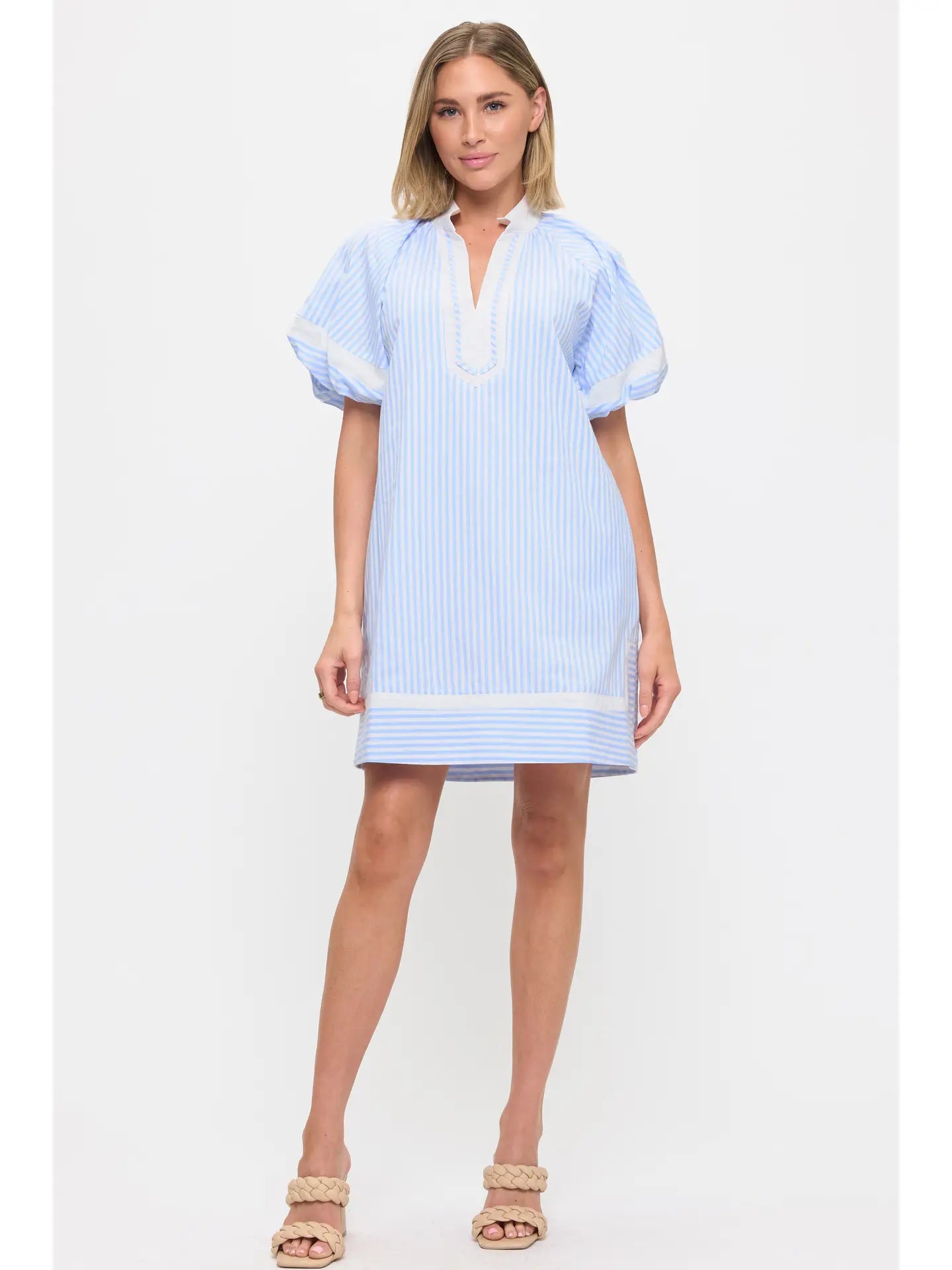 Catalina Linen Tunic Dress