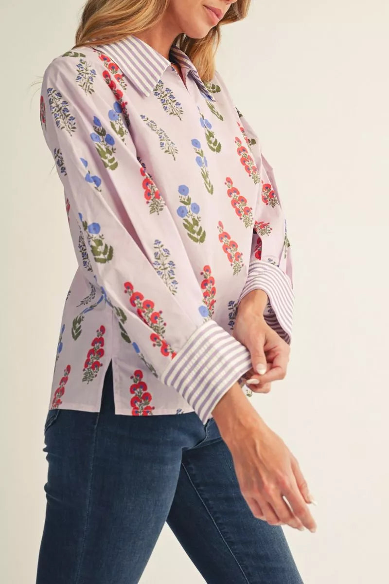 Lavender Fields Blouse
