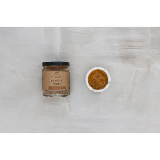 9 oz. Peach + Bacon Jam