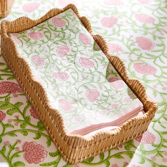 Faux Bamboo Guest Napkin Holder