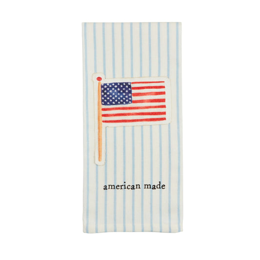 Flag Patch Americana Towel