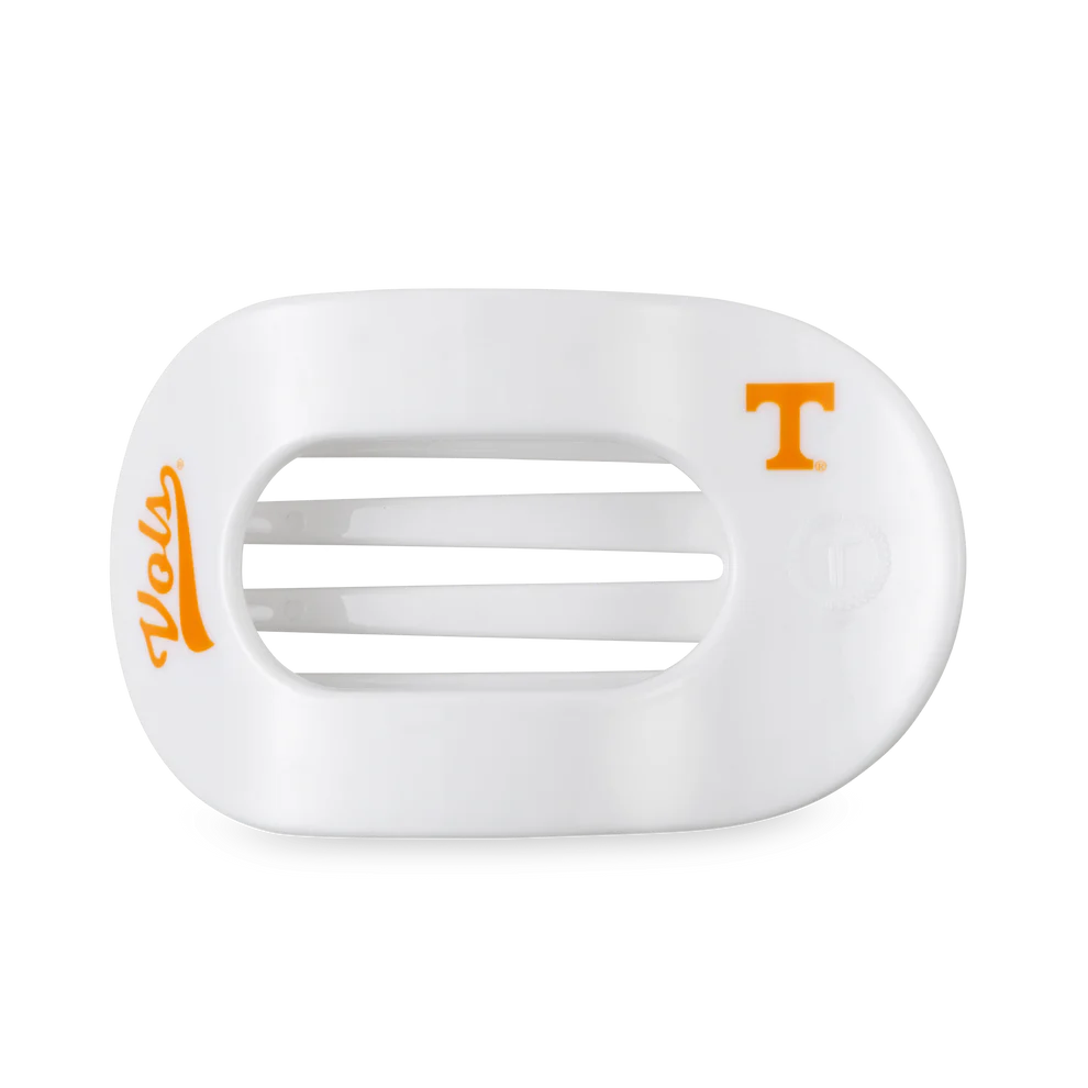 Go Vols! Large Flat Round Hair Clip