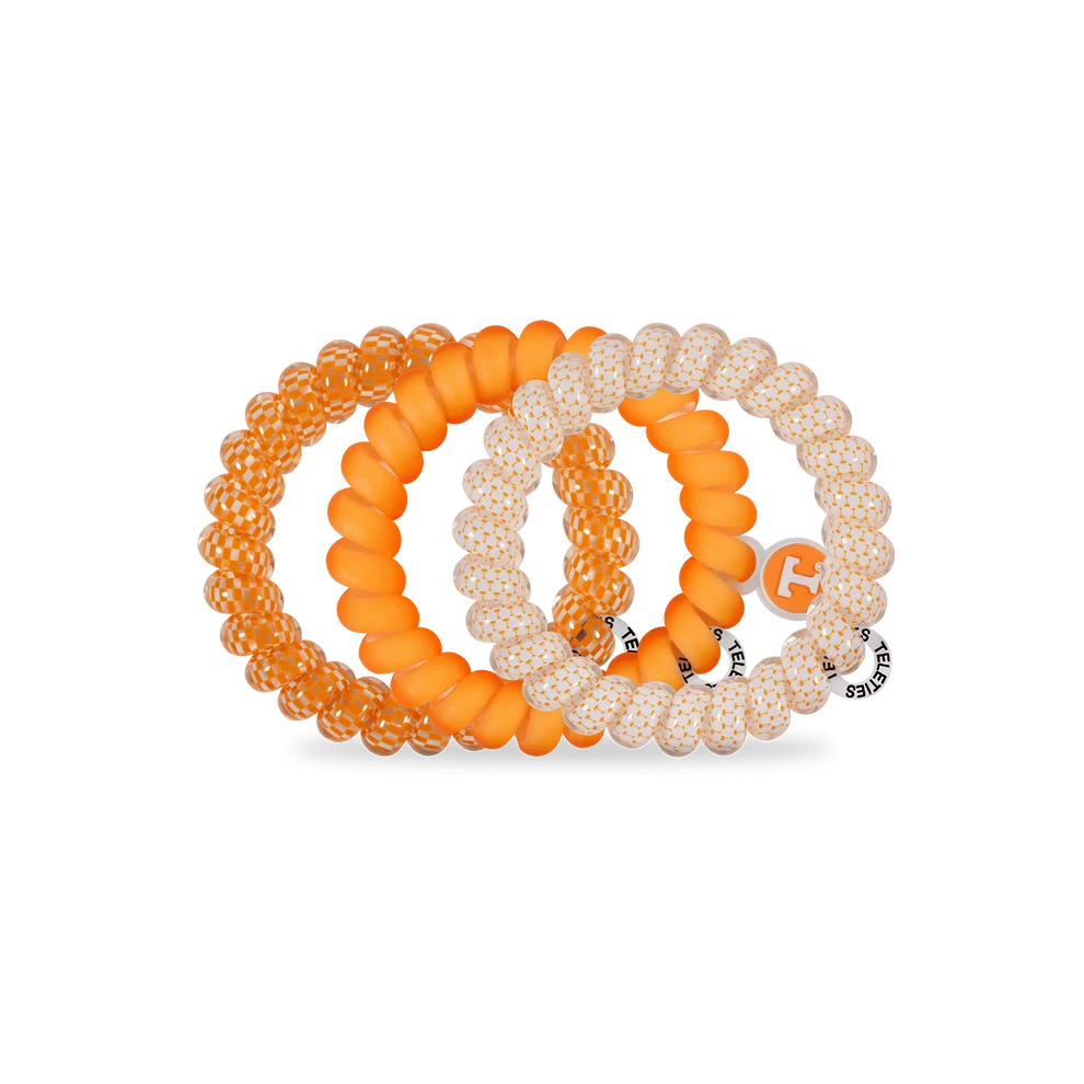 Teleties Go Vols! Large Hair Ties