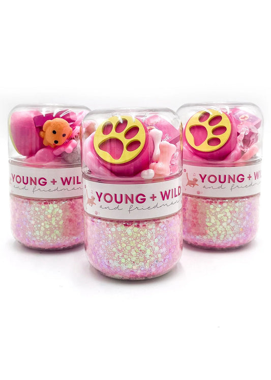 Pink Pet Shop Grab & Go Dough Jar