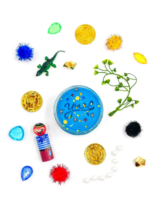 Pirate Grab & Go Dough Jar