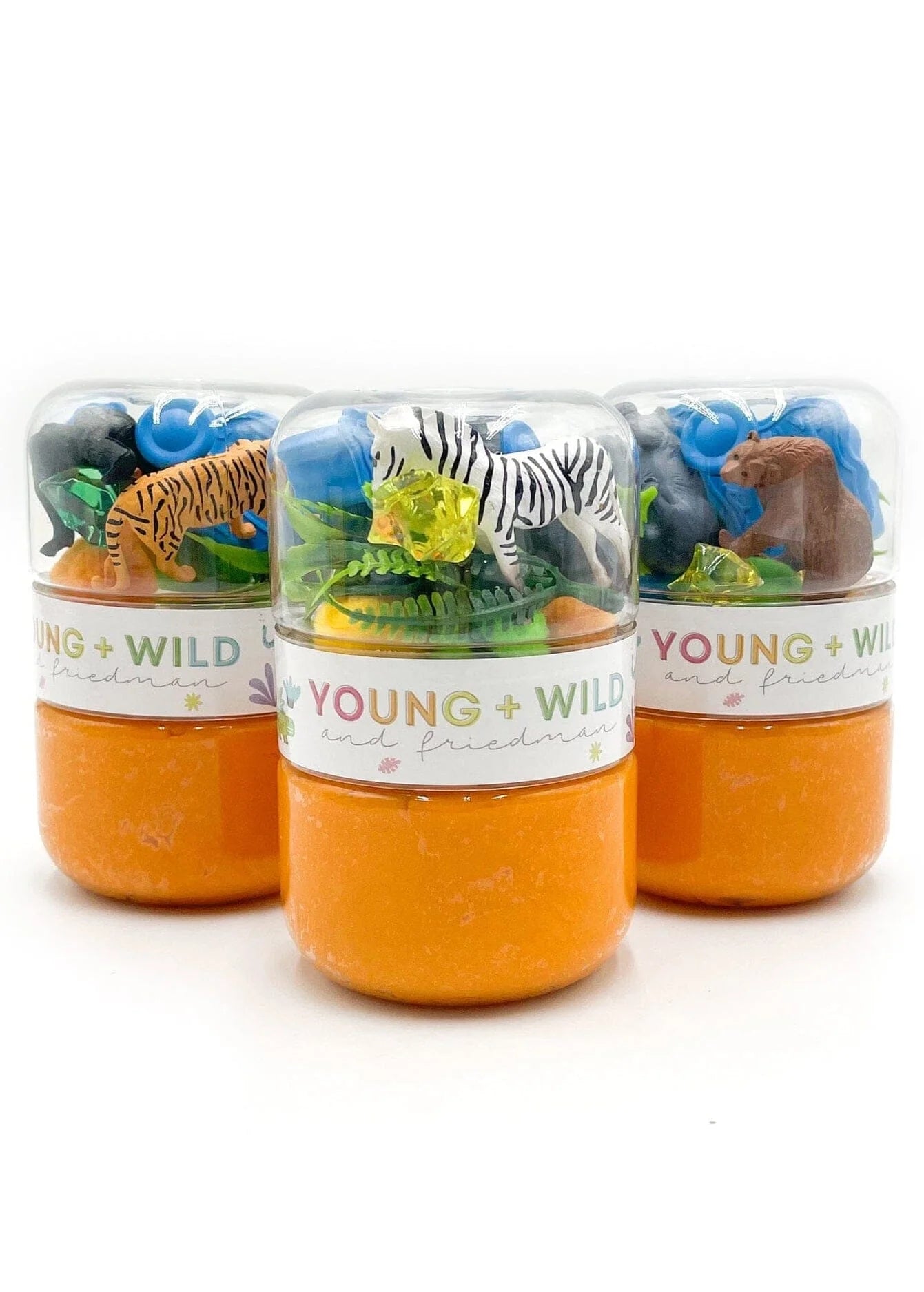 Zoo Grab and Go Dough Jar