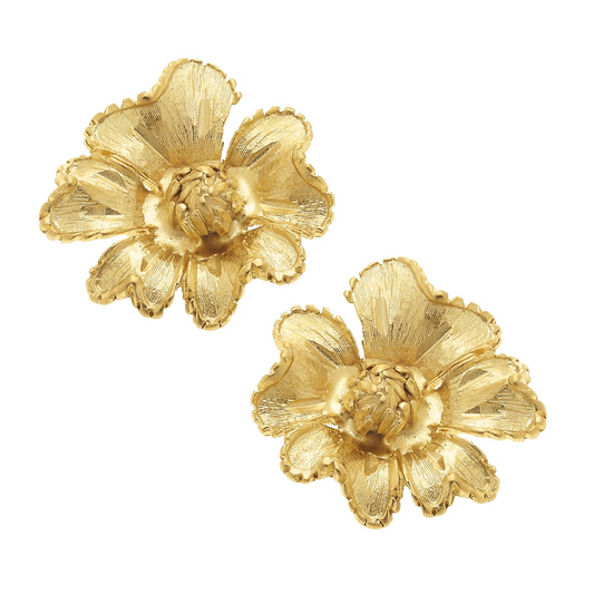 Dogwood Flower Earrings 1177G