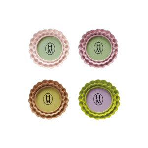 Ruffled Round Picture Frame