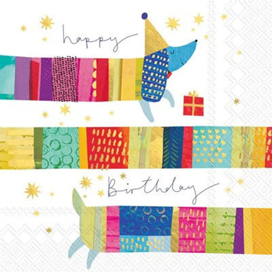 Birthday Dog napkins
