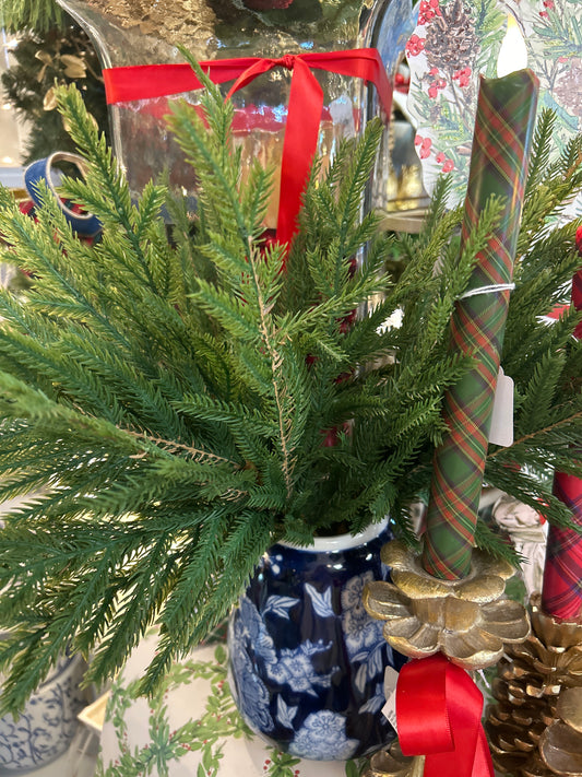 19 inch Real Touch Norfolk Pine Bush