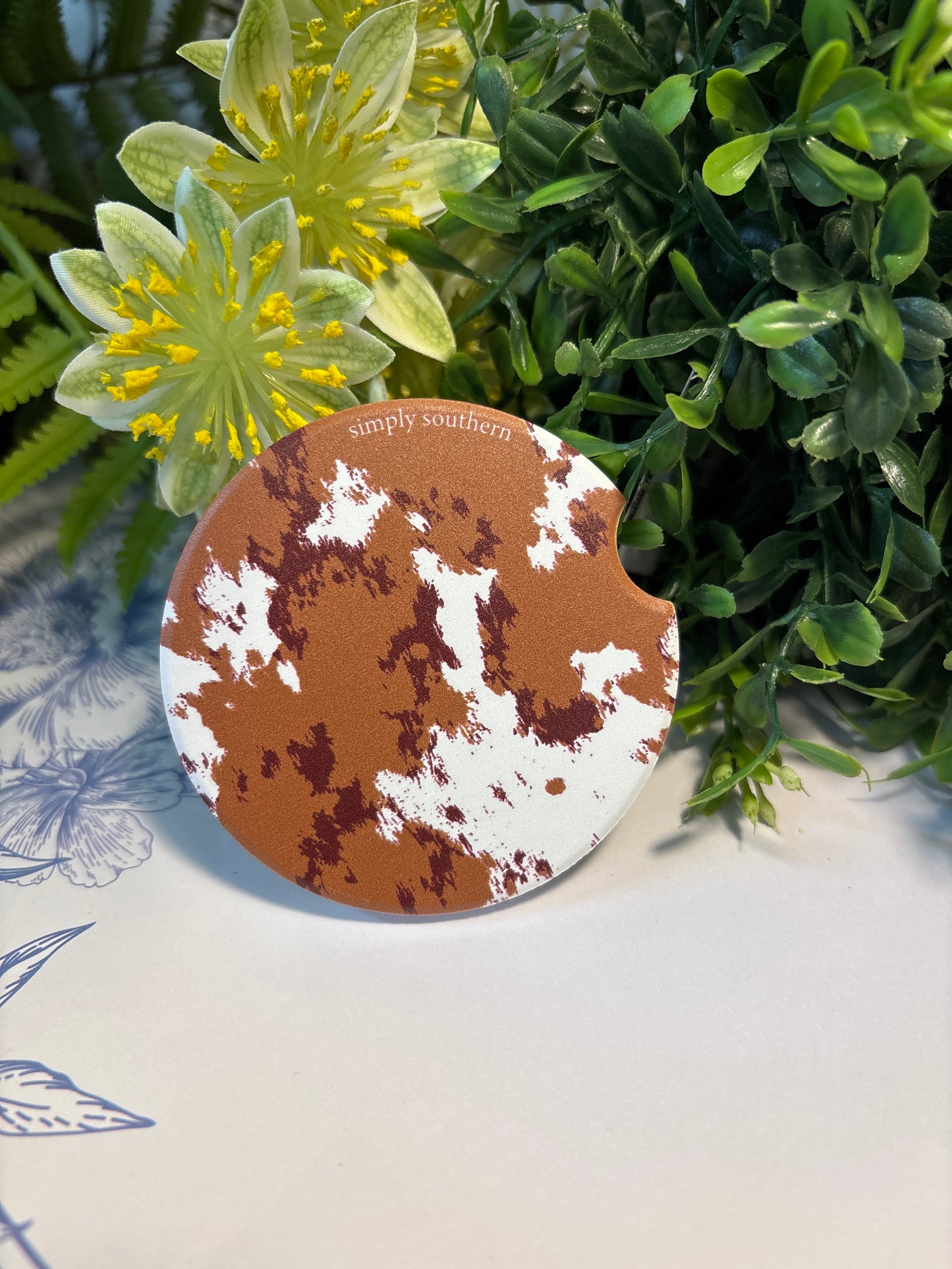 Simply Southern Water Absorbent Car Coaster
