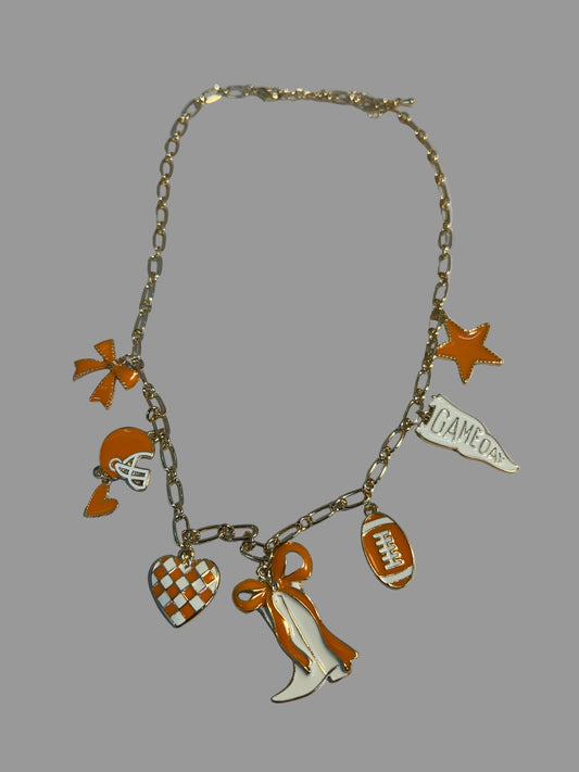 Tennessee Vols Charm Necklace