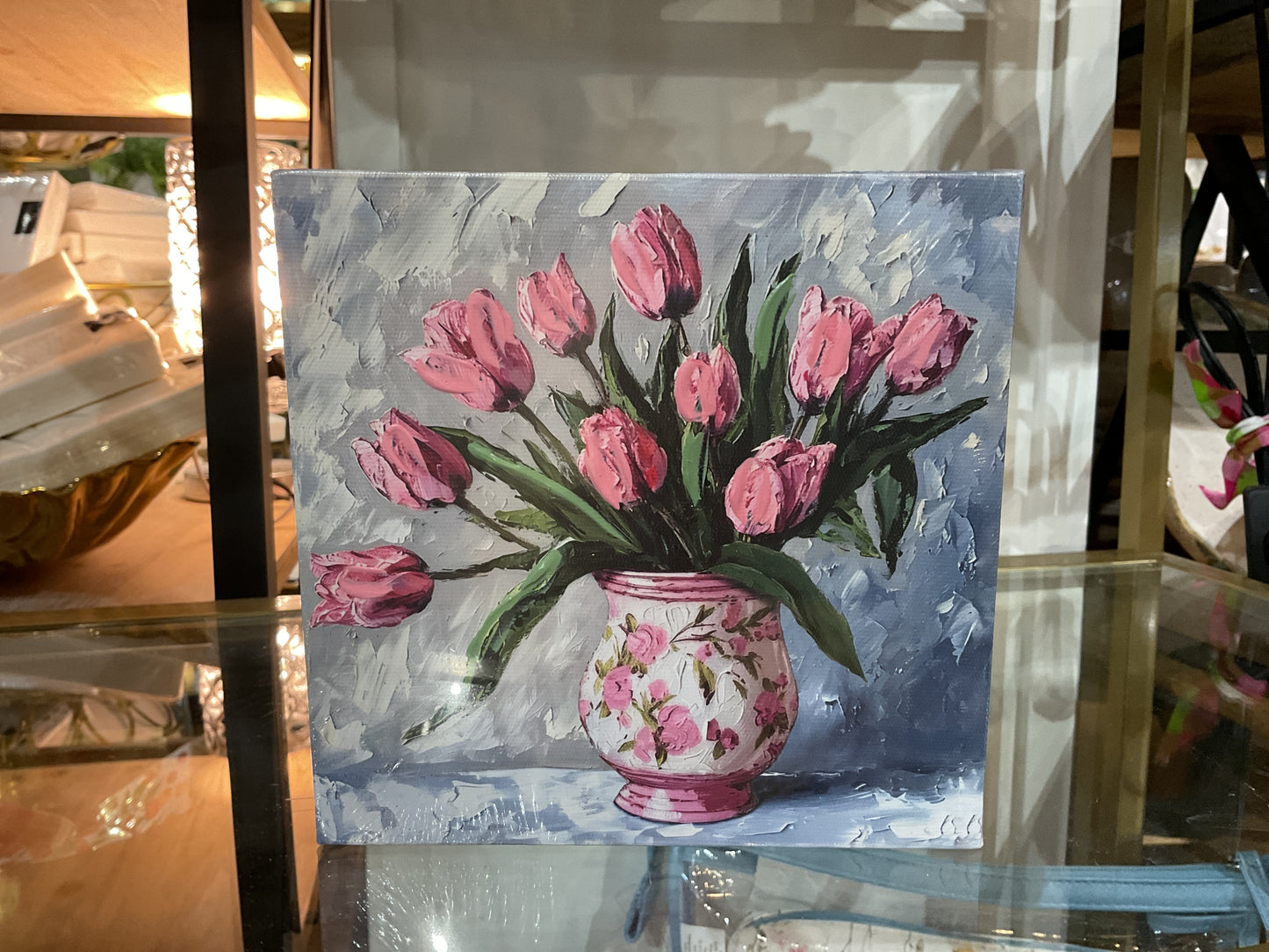 Potted Tulips Wall Art