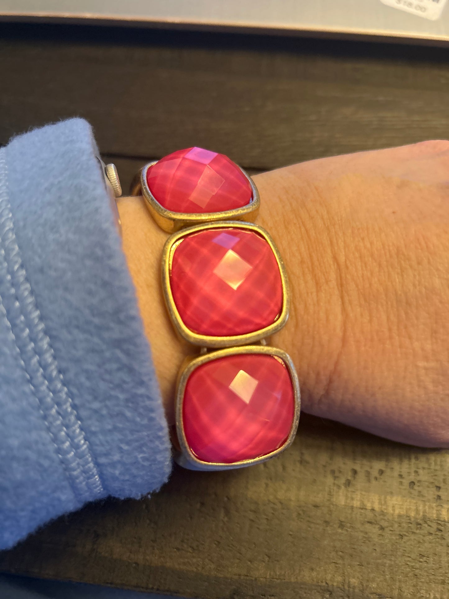 Pink Stone Bracelet