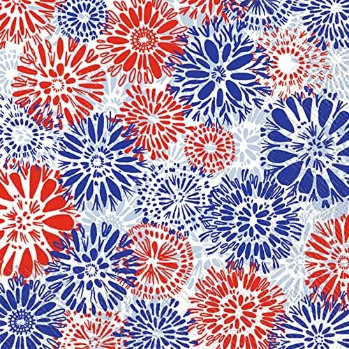 July Flowers napkins