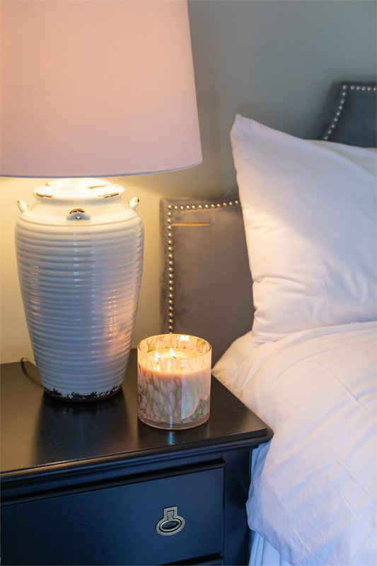 Sweet Grace Leopard Large Candle
