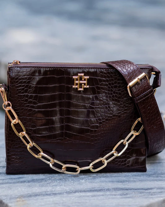 Ariana Crossbody Chocolate