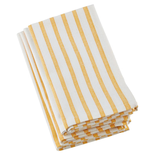 Yellow Striped Napkin