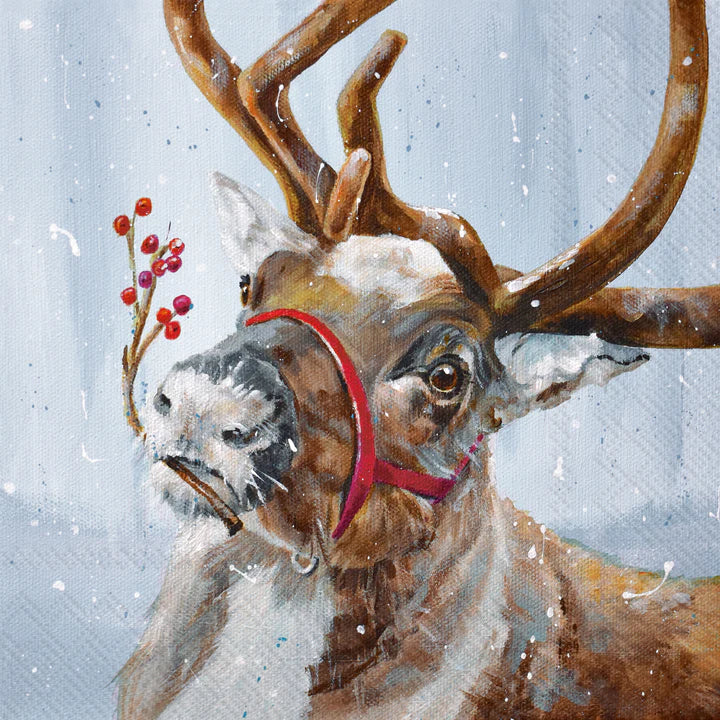 Cocktail Napkins - Sam in the Snow