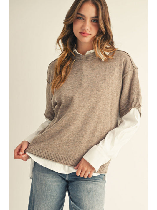 Mocha Light Weight Sweater
