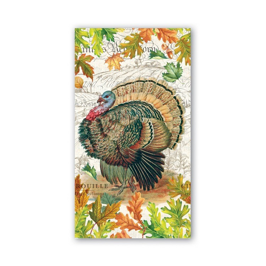 Fall Harvest Turkey Guest Napkins