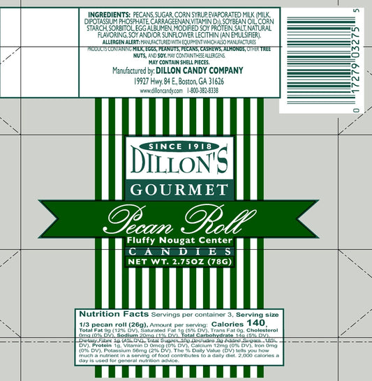 Gourmet Pecan Roll 2oz