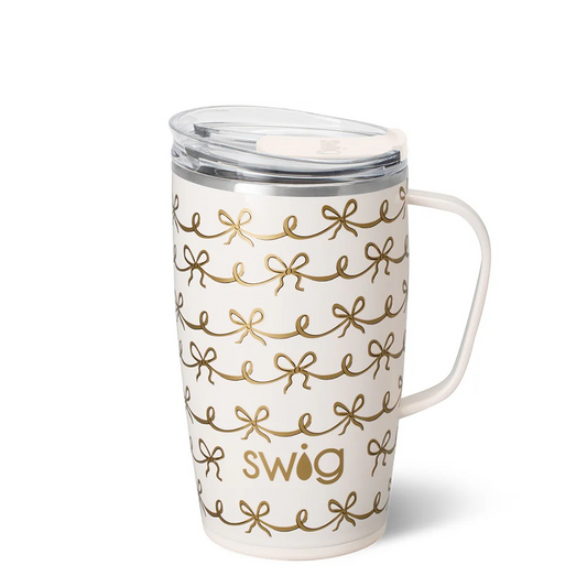 Pretty in Pearl Travel Mug 18oz