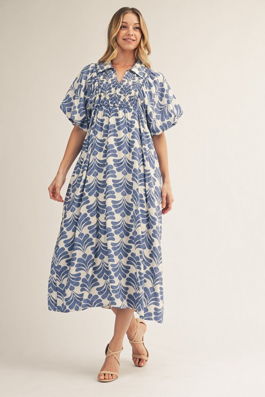 Jacqueline Blue Dress