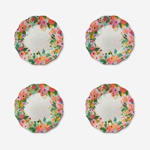 Garden Party Melamine Assorted Dinner Plates