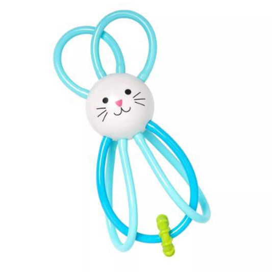 Blue bunny rattle