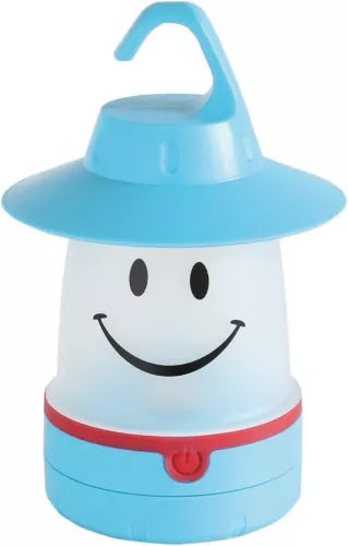 Smile LED lantern-blue