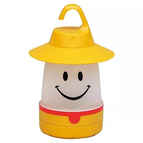 Smile LED lantern- yellow