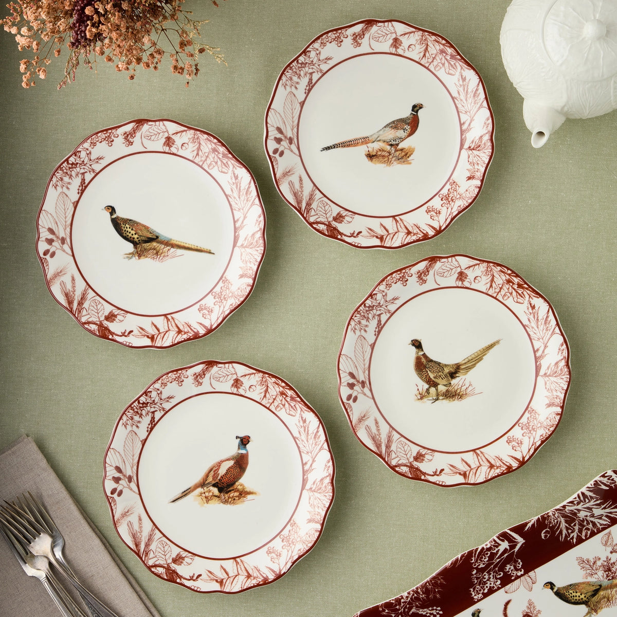 Pheasant Grove Salad Plates