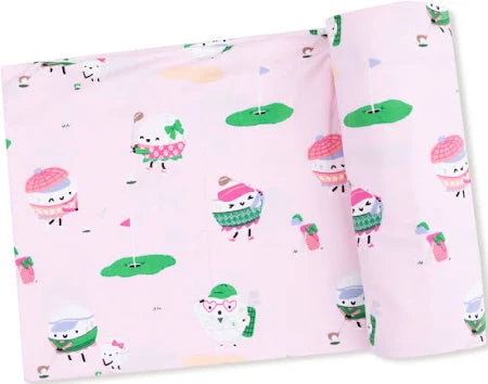 Golf Pros - Pink - Swaddle Blanket