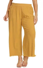Honey Wide Leg Linen Pants