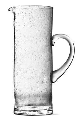 Bubble Glass Tall Pitcher
