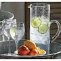 Bubble Glass Tall Pitcher