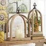 Wooden Lantern  21 inch