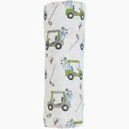White Golf Swaddle