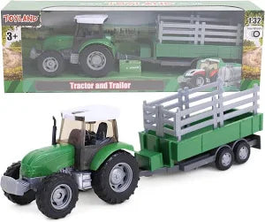 Tractor and Trailer Toy