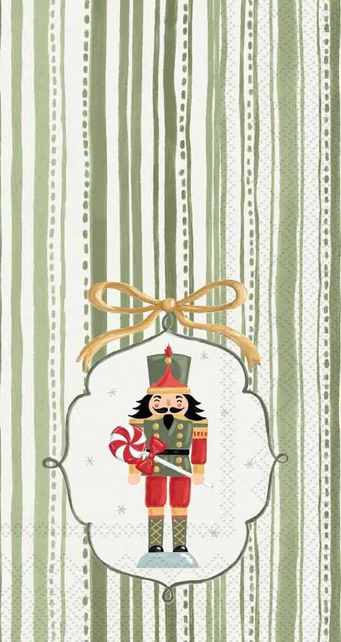 Frosty Nutcracker Guest Towels