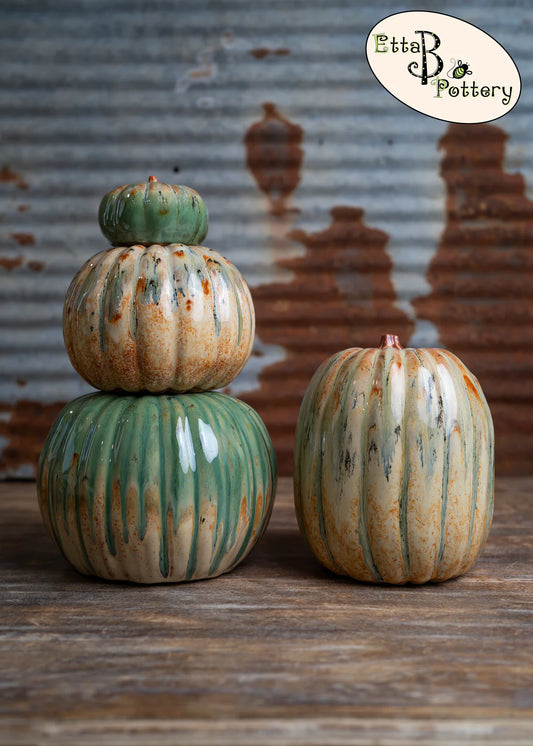 Etta B Small Harvest Pumpkin