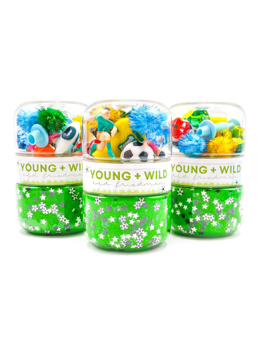 Grab & Go Dough Jar - Soccer