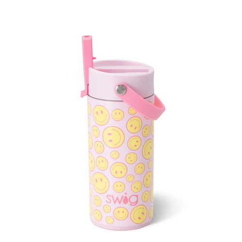 Swig 12 oz Oh Happy Day Flip & Sip Slim Tumbler