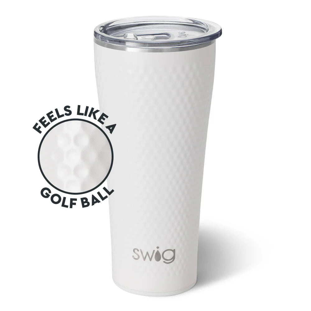 Swig White Golf Ball 32oz Tumbler